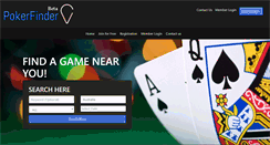 Desktop Screenshot of pokerfinder.net
